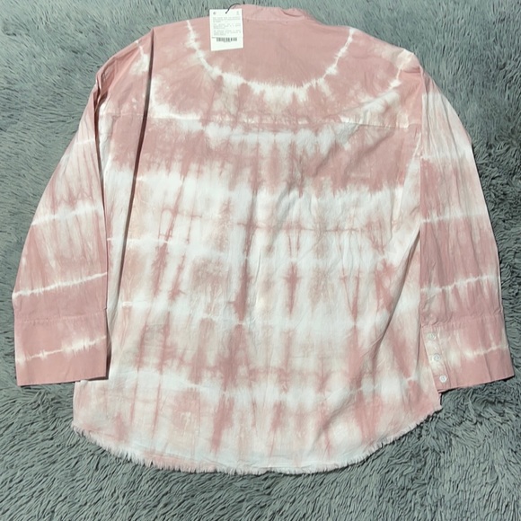 ❌SOLD❌🥰🥰ZARA Tie Bye Button Down Shirt🥰🥰 - Picture 10 of 12